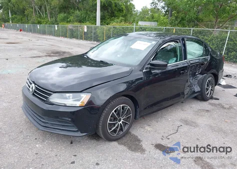 2017 Volkswagen Jetta 1.4T S из США, поврежденный, VIN 3VW2B7AJ7HM316102